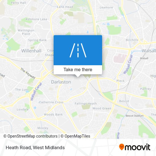 Heath Road map