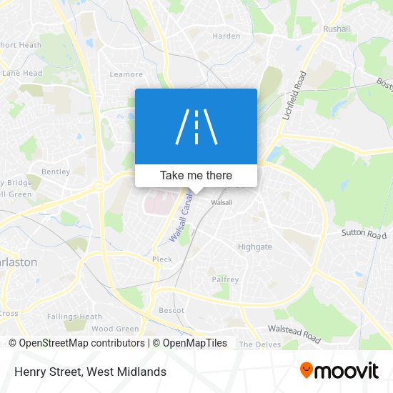 Henry Street map
