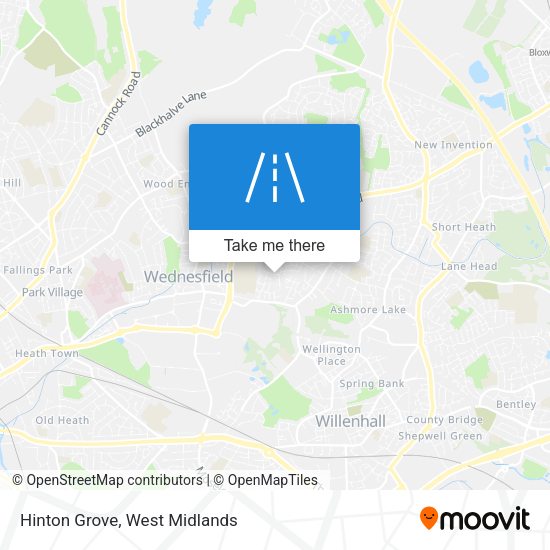 Hinton Grove map