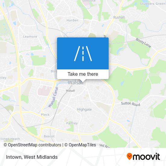 Intown map