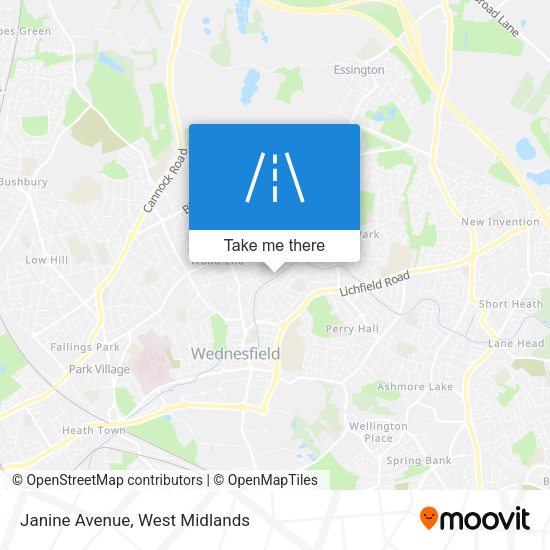 Janine Avenue map