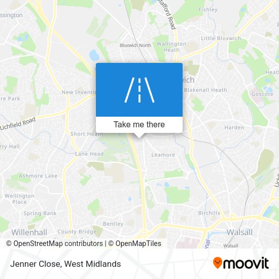 Jenner Close map