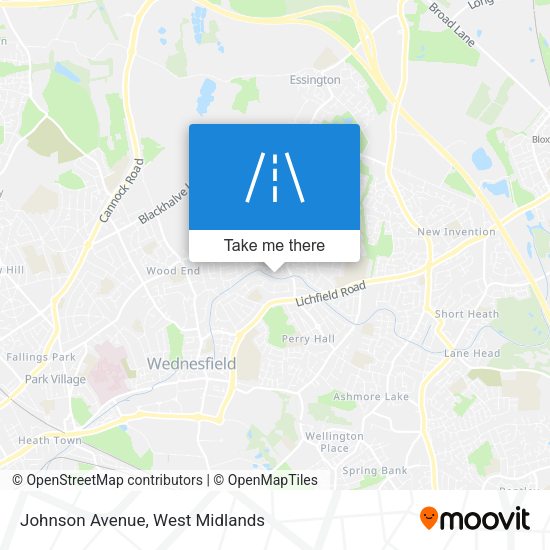 Johnson Avenue map