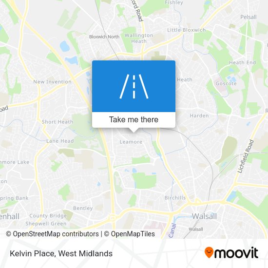 Kelvin Place map