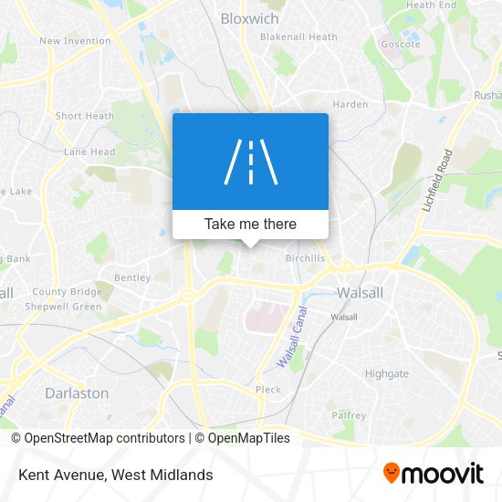 Kent Avenue map