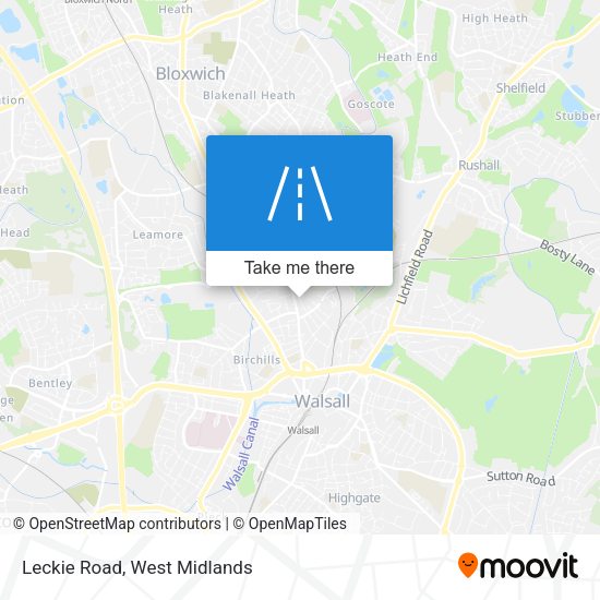 Leckie Road map