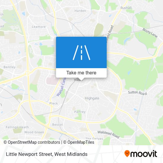 Little Newport Street map