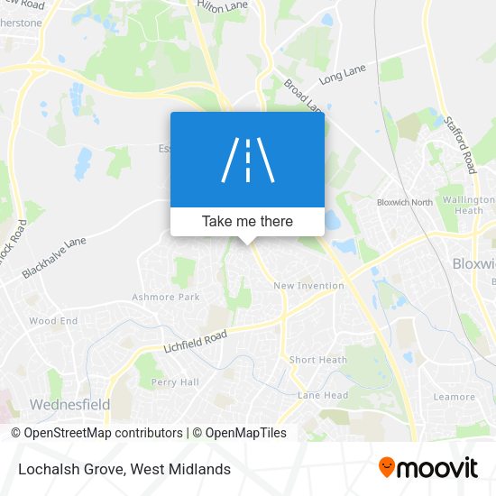 Lochalsh Grove map