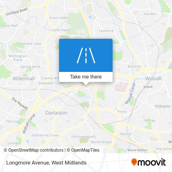 Longmore Avenue map