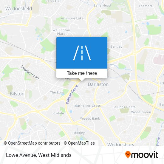 Lowe Avenue map