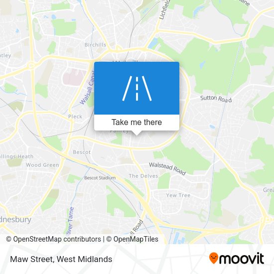 Maw Street map