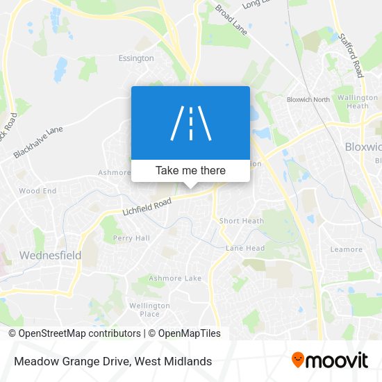 Meadow Grange Drive map