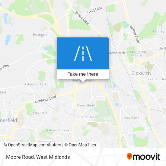 Moore Road map
