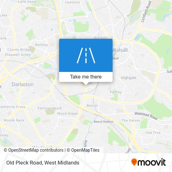 Old Pleck Road map