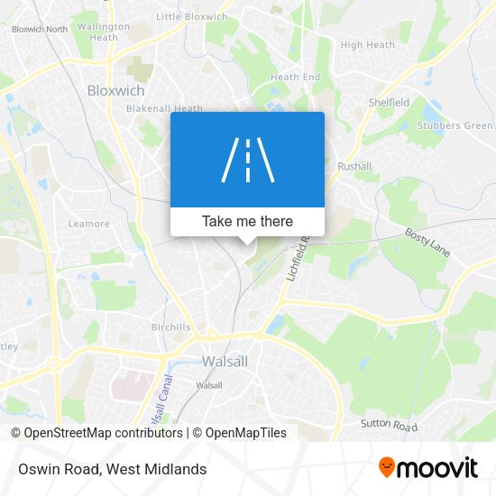 Oswin Road map