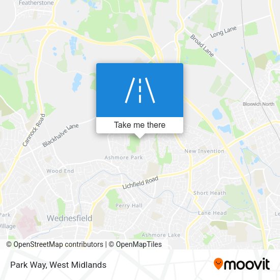 Park Way map