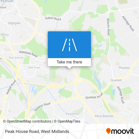 Peak House Road map