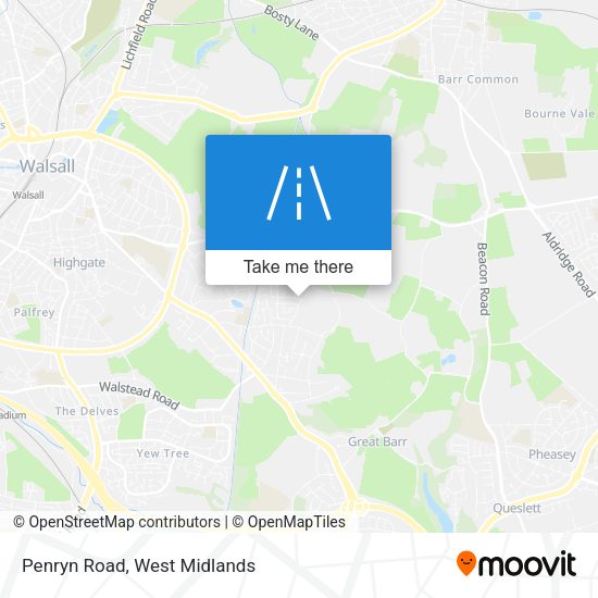 Penryn Road map