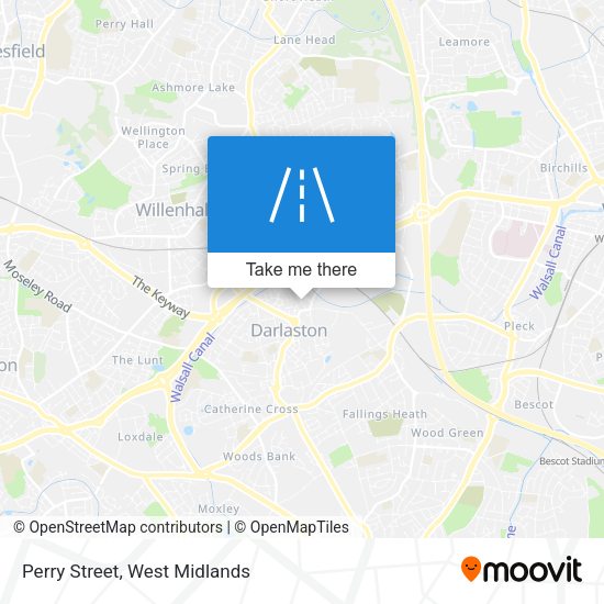 Perry Street map