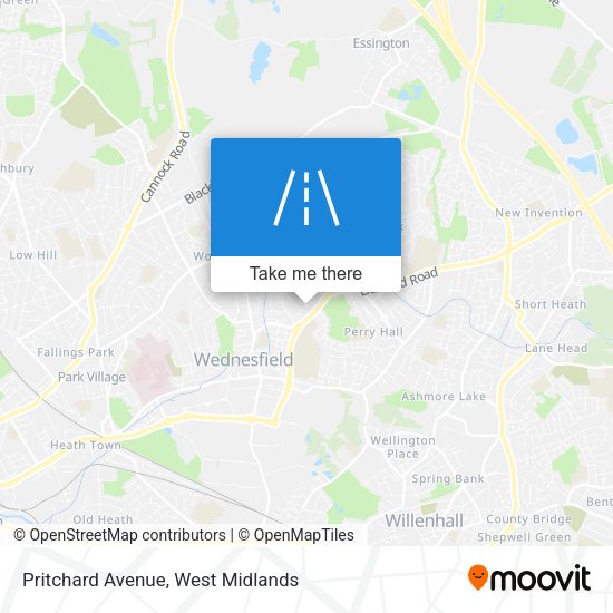 Pritchard Avenue map