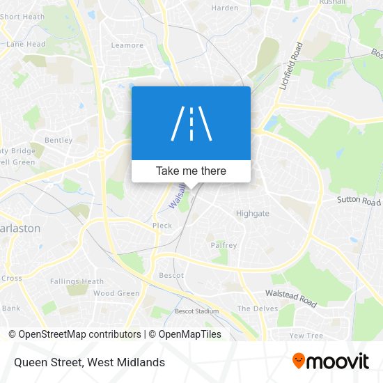 Queen Street map