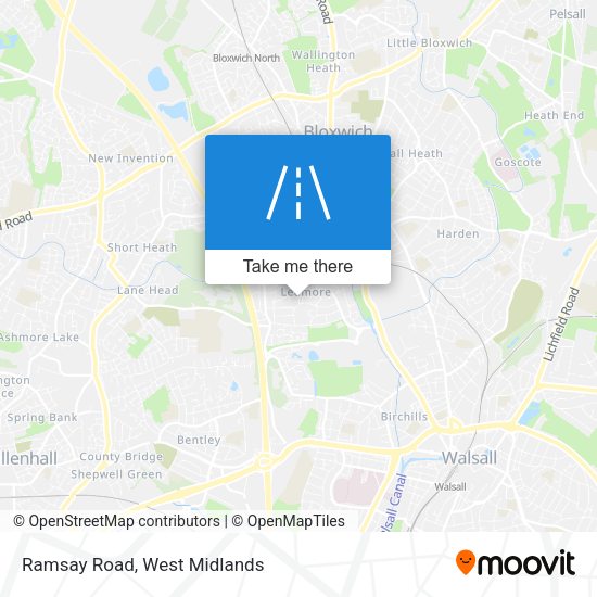 Ramsay Road map