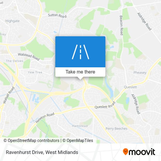 Ravenhurst Drive map