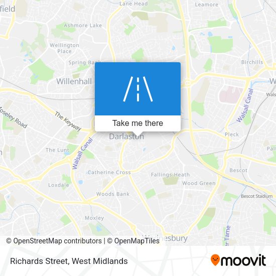 Richards Street map