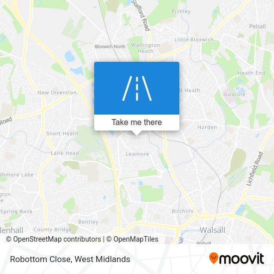 Robottom Close map