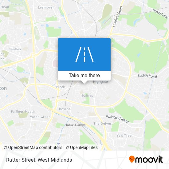 Rutter Street map