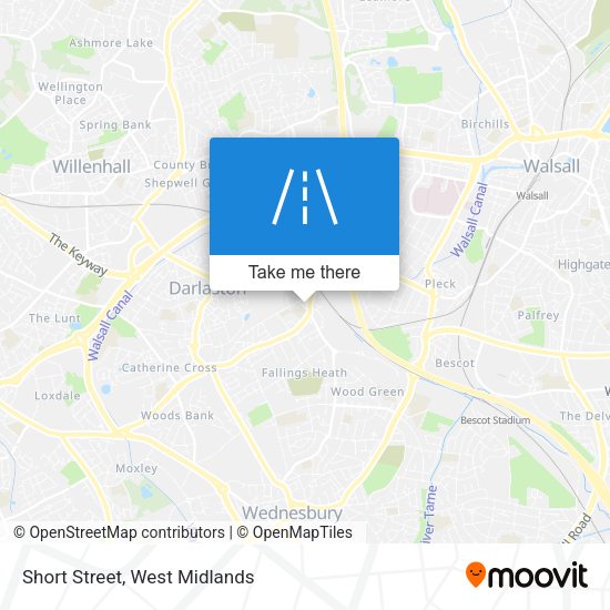 Short Street map