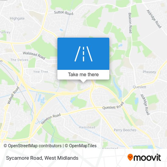 Sycamore Road map