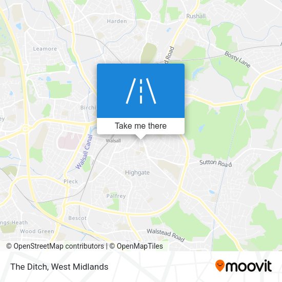 The Ditch map