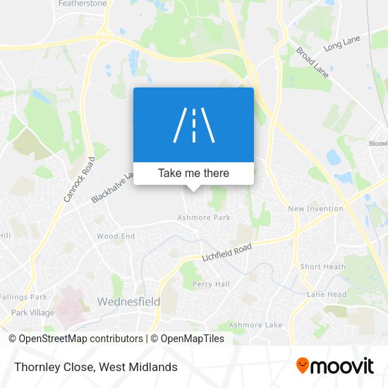 Thornley Close map