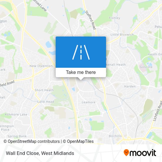 Wall End Close map