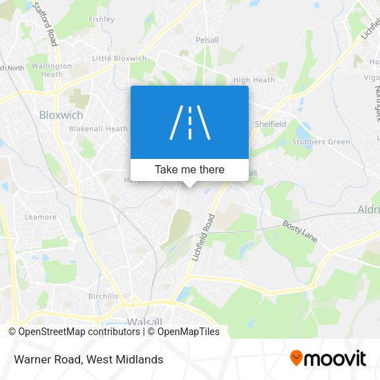 Warner Road map