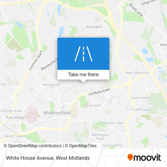 White House Avenue map