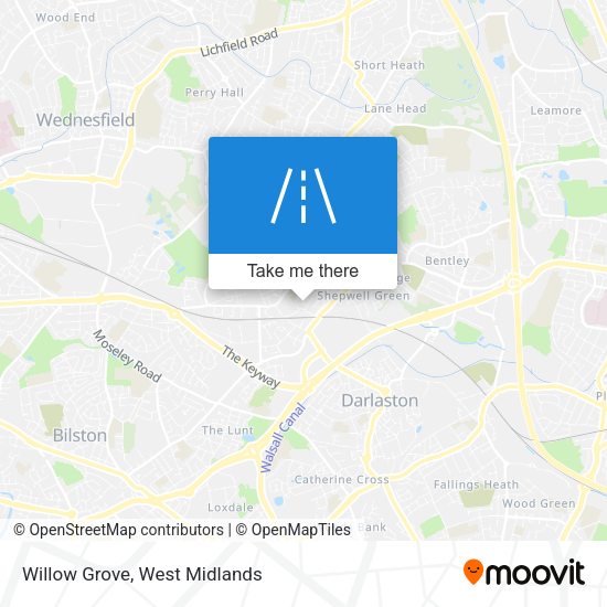 Willow Grove map