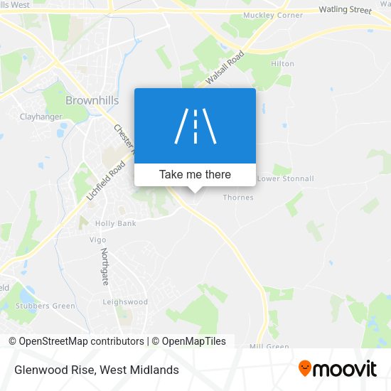 Glenwood Rise map