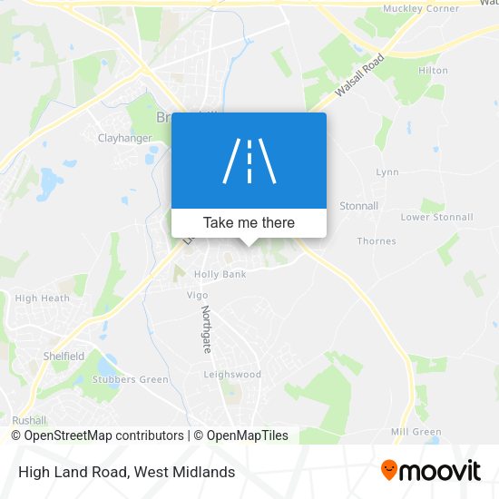 High Land Road map