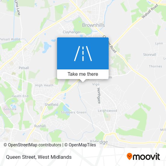 Queen Street map