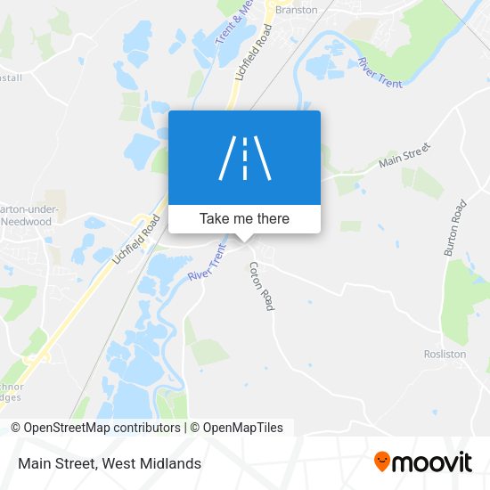Main Street map