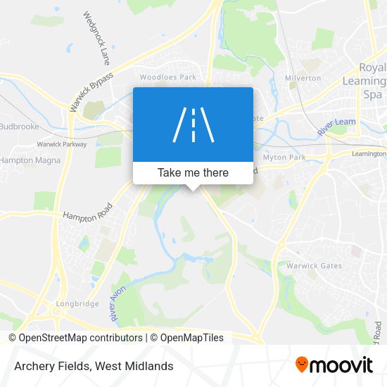 Archery Fields map