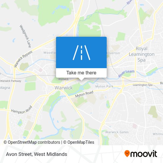 Avon Street map