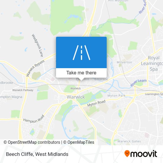 Beech Cliffe map