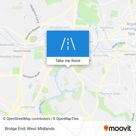 Bridge End map