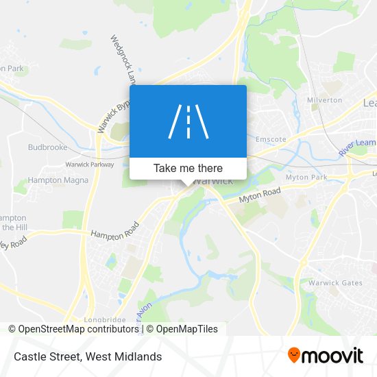 Castle Street map
