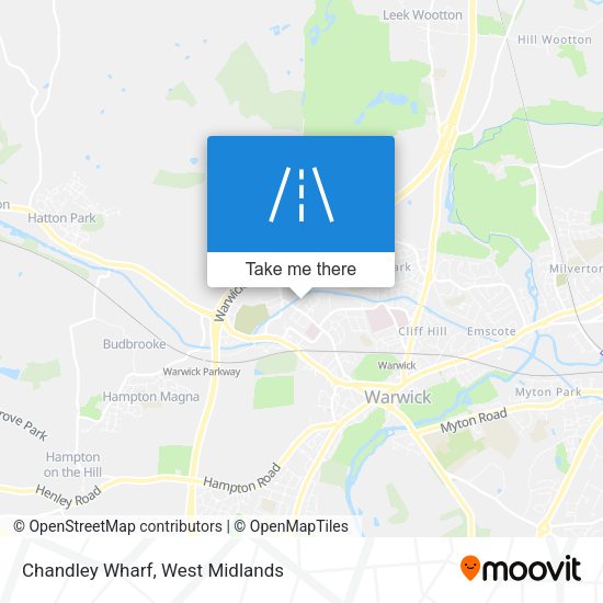 Chandley Wharf map