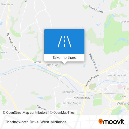 Charingworth Drive map