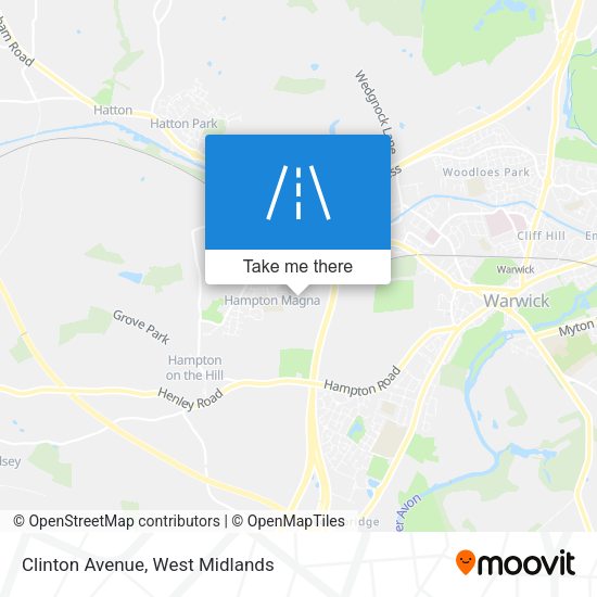 Clinton Avenue map